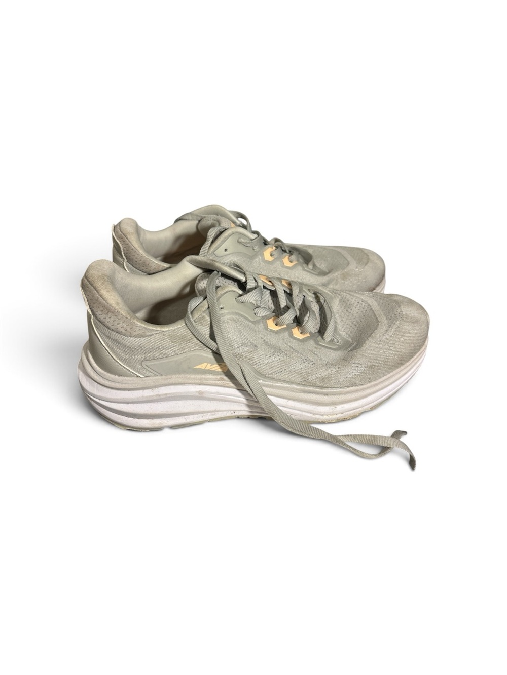 Avia Avi-Move Running Shoes Women Size 8 Gray Peach Walking Sneakers AA50247WS